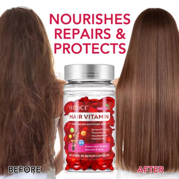 Hair Treatment Serum - no Rinse Conditioner Argan Macadamia Avocado Oil … - Picture 8 of 9